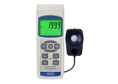 Luxómetro profesional con datalogger SPER SCIENTIFIC