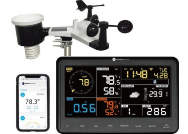 Estacion meteorológica economica completa con WIFI