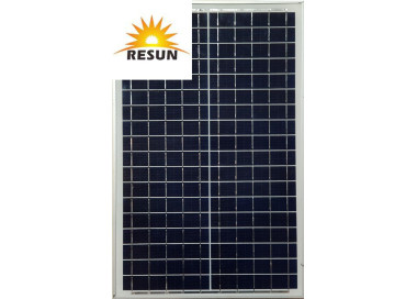 Panel Solar 25Wp / 12VDC Policristalino RESUN