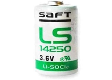 Pila de Litio 1/2AA para equipos de