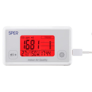 Medidor de CO2 y Calidad de aire para oficinas SPER SCIENTIFIC