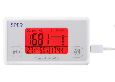 Medidor de CO2 y Calidad de aire para oficinas SPER SCIENTIFIC