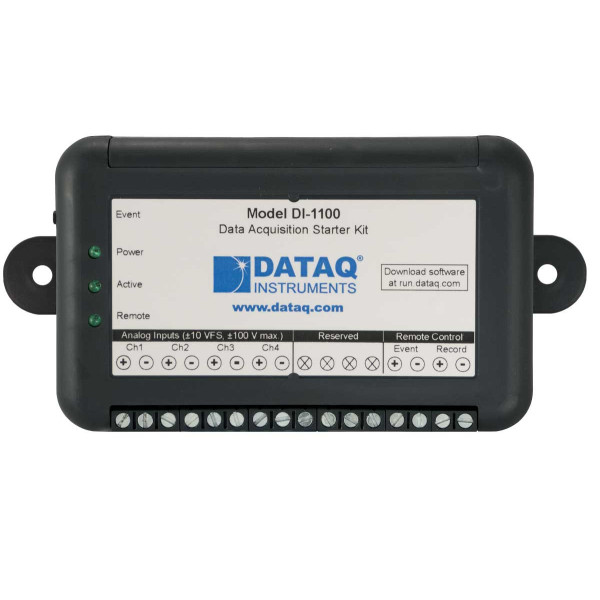 Datalogger multiuso DATAQ con 4 entradas análogas