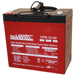 Bateria Solar de GEL vida útil prolongada 50Ah/12VDC