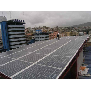 2012: Sistema OnGrid de Cooperativa Chibuleo en Ambato