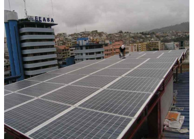 2012: Sistema OnGrid de Cooperativa Chibuleo en Ambato