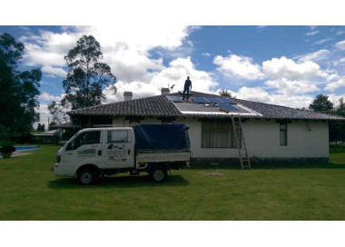 2018: Sistema OnGrid Finca Consentina en Guayllabamba