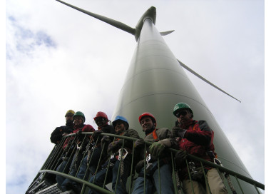 2007: Seminario sobre energía eólica en Berlin Alemania
