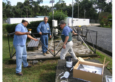2008: Estación meteorológica de HOBO para AGIP OIL