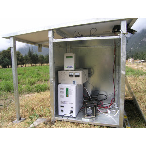 2008: Instalación de un aerogenerador en el Hostal del Pululaua