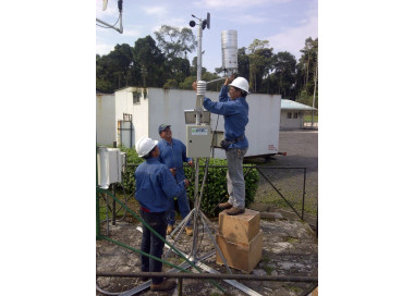 2013: Reemplazo de la estación de HOBO por una LSI LASTEM para AGIP OIL