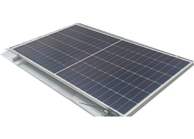 Soporte para 1 Panel en Aluminio para Techo