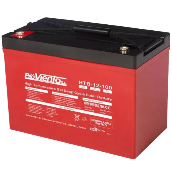 Bateria Solar de GEL vida útil prolongada 100Ah/12VDC
