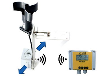 Sistema para gruas (Anemómetro+Visualizador) IED ELECTRONICS