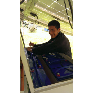 2015: Instalación de 38 kWp en Offgrid en el Parque Yasuni