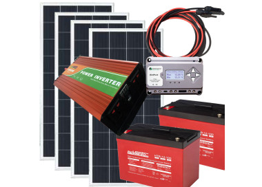COMBO3b: Sistema mediana para casa de campo a 24VDC