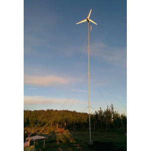 2018: Un aerogenerador para alimentar los guardabosques de NOVOPAN