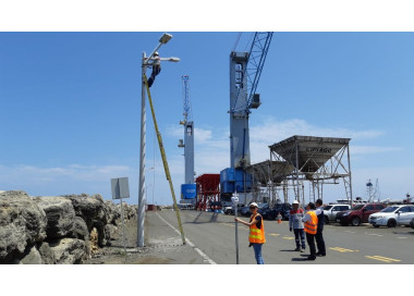 2019: Terminal Portuaria Manta: Una estación meteorológica