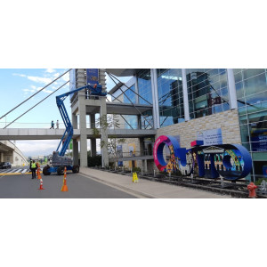 2019: 100 luminarias para el Aeropuerto