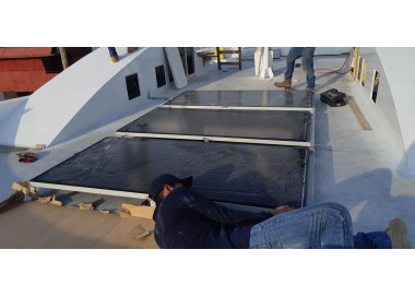 2020: Sistema Fotovoltaico para un barco en Guayaquil