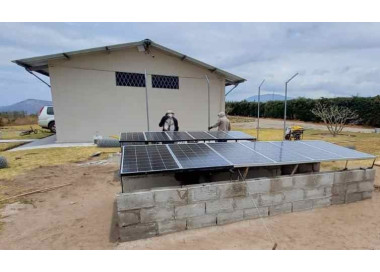 2021: Un sistema OFFGRID en Malchingui