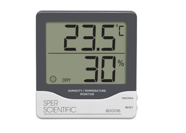 Indicador de temperatura & humedad del aire SPER SCIENTIFIC