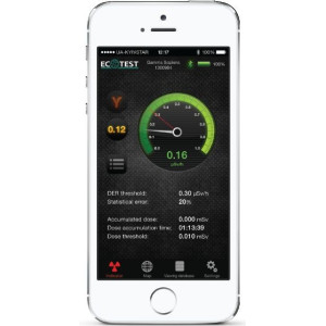 Medidor de radioactividad ECOTEST