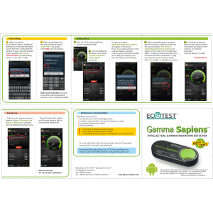 Medidor de radioactividad ECOTEST